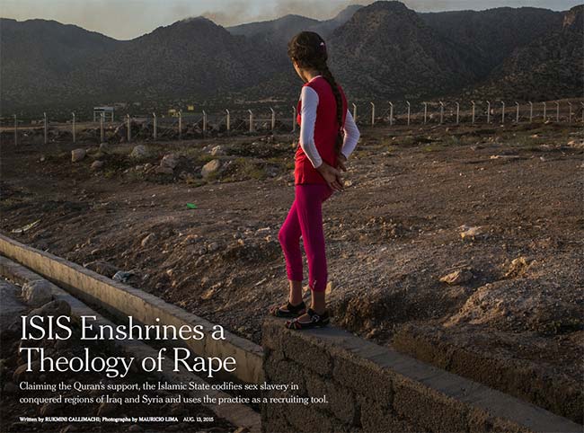 ISIS Enshrines Islamic Theology of Rape