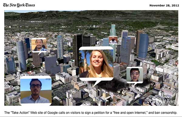 Control of the Internet, politically and commercially