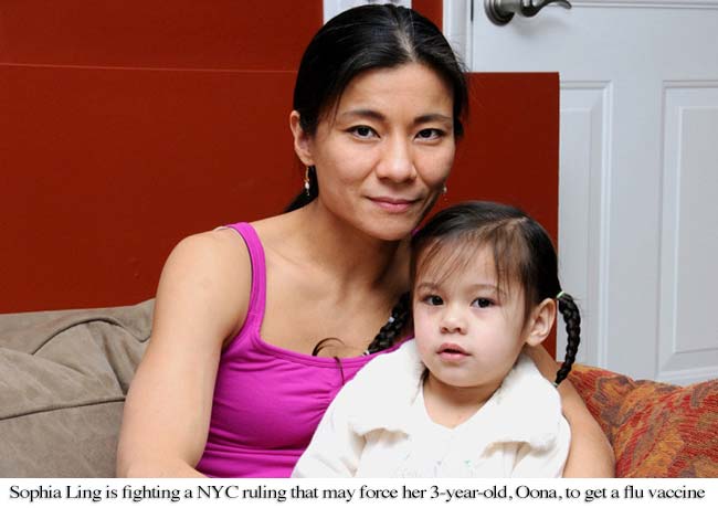 Take your mandatory flu vaccine shot and shove it - by Sophia Ling