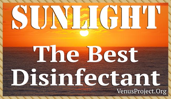 Sunlight The Best Disinfectant