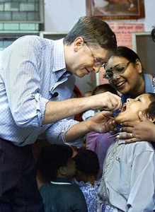 Bill Gates and child health