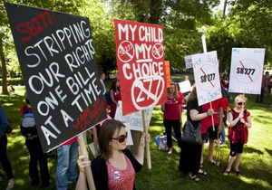 SB277 Protesters