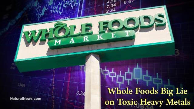 Whole Foods Market WFM stock plunges 20 precent after Natural News reveals Whole Foods - Big Lie - on toxic heavy metals