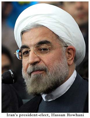 Hassan Rouhani is the newly elected president of Iran