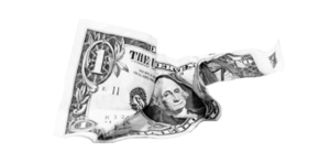 Crumpled Dollar